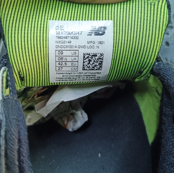 New Balance Men's FuelCell 1260 V7 Running Shoe - Picture 9 of 13